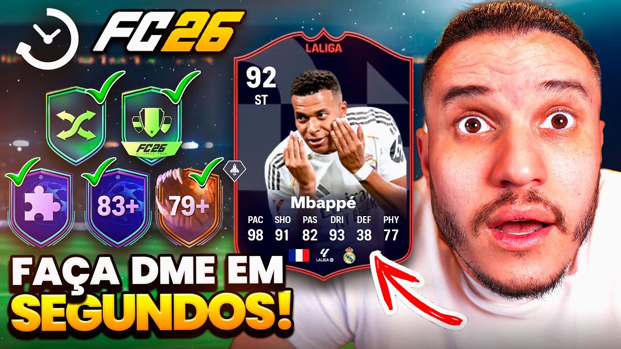 FC 26 | A FERRAMENTA QUE FAZ SEUS DMEs EM 5 SEGUNDOS! 😱