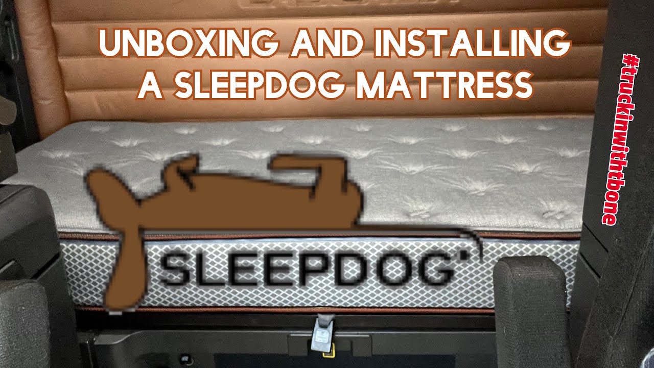 Unboxing and installing the Sleepdog Mattress for the truck |