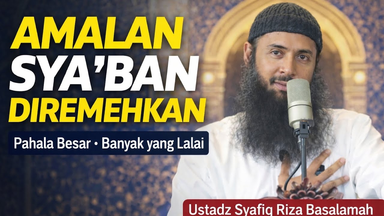 Sedikit yang Tahu!Ini Amalan Istimewa di Bulan Sya’ban#kajianislam #ceramah #dakwah #seputardakwah 