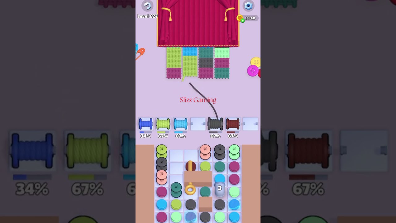 Knit Out - Level 627 Solution