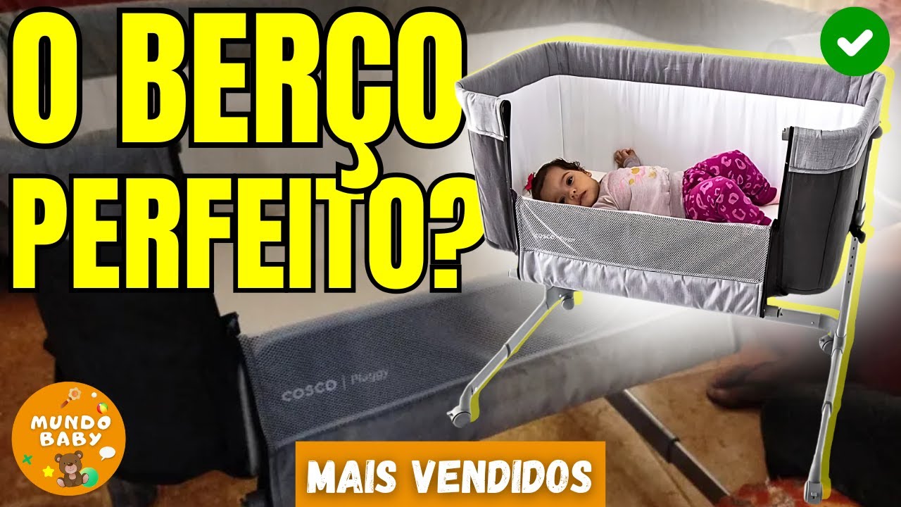 Berço Cosco Kids Co-bed Pluggy é bom? Testamos o queridinho dos pais!