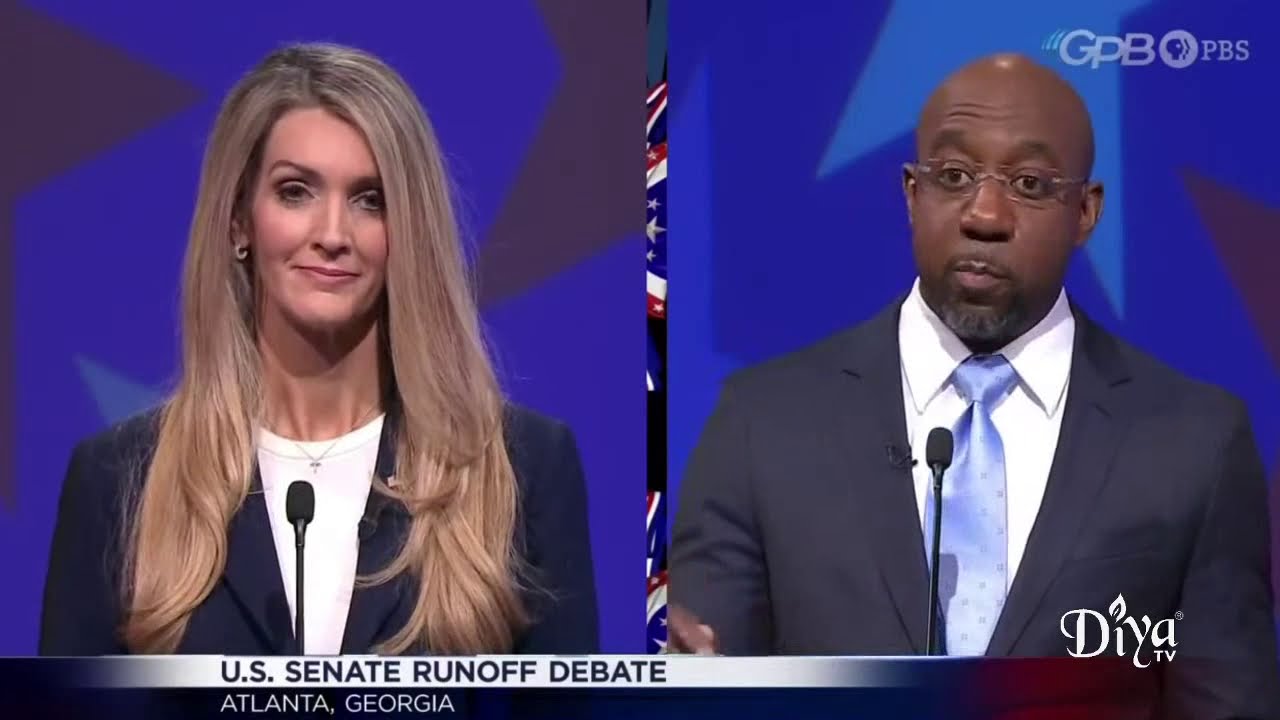 Georgia Senate Runoff Debate: Warnock v. Loeffler | Diya TV