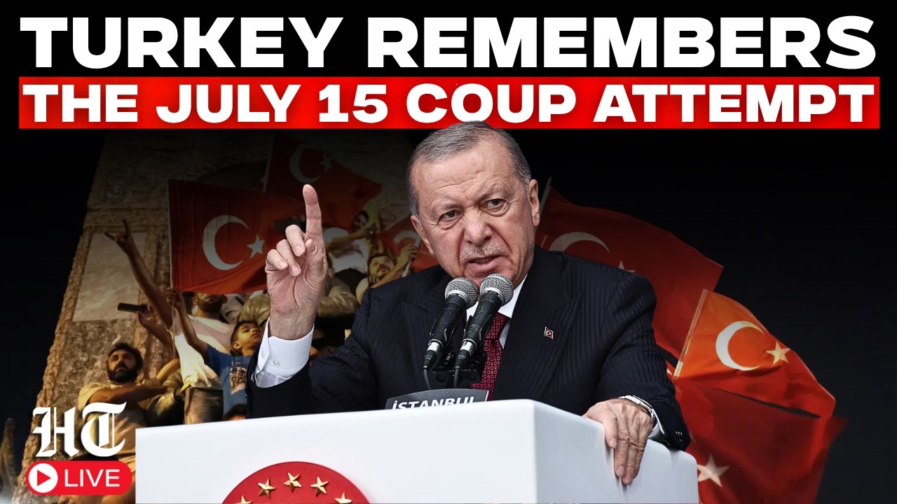 LIVE | Turkey Marks 10 Years Since Failed Coup Attempt; President Erdogan Addresses Parliament