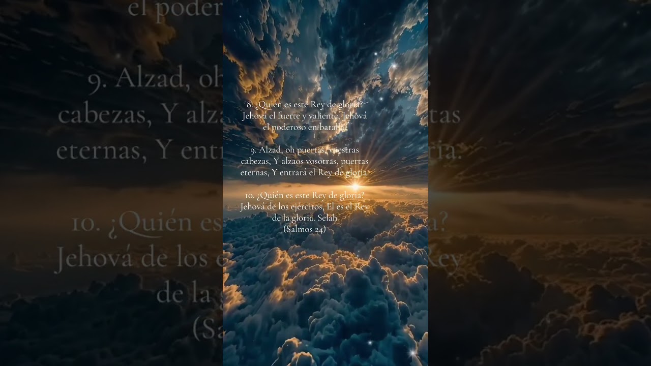 Jesucristo es el Rey de gloria, él es Rey de los siglos amén.