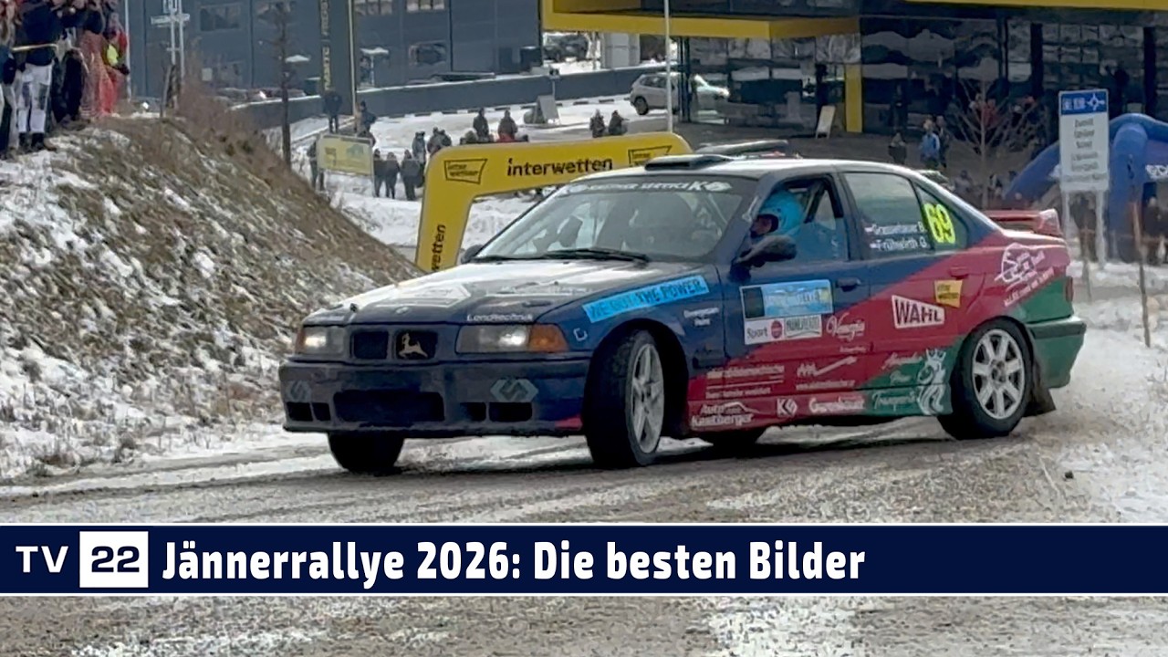 MOTOR TV22: Die besten Bilder von der Jännerrallye 2026