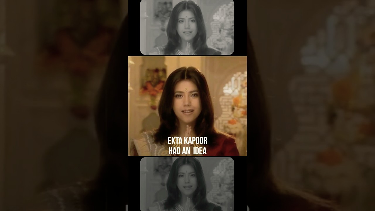 Jab Ekta Kapoor became Tulsi...                  #KyunkiSaasBhiKabhiBahuThi #SmritiIrani #EktaKapoor
