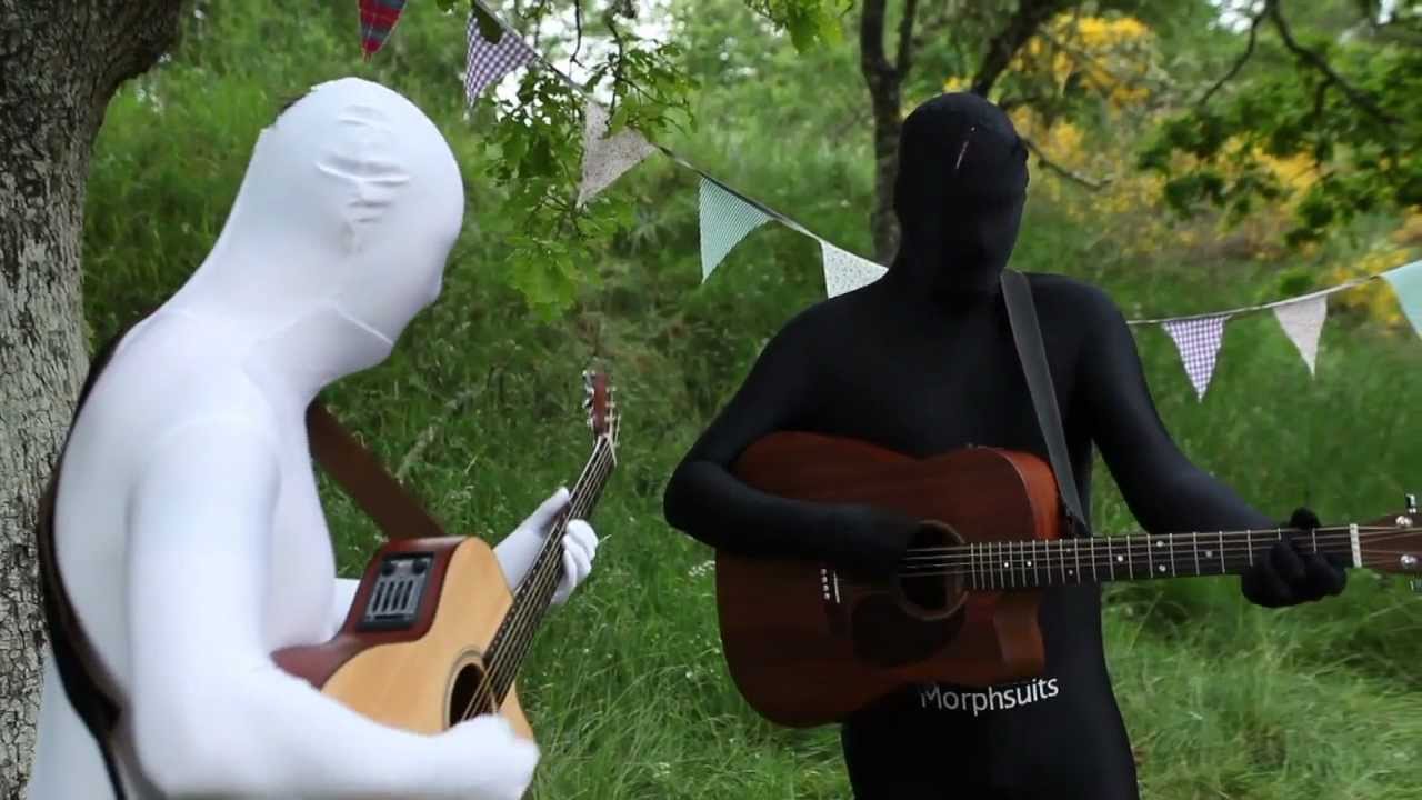 Frightened Rabbit [Scott Hutchison & Louis Abbott] in LYCRA // Swim Until You Can't See Land
