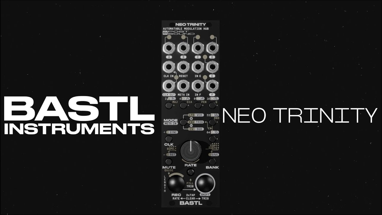 Découverte de Neo Trinity de Bastl Instruments