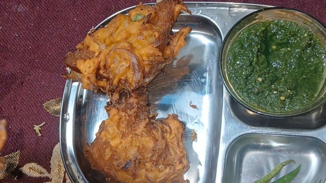 Chaat House jaisa bread pakore ghar woh bhi pyaj aur bread aur besan ko milakar banaya hua nasta