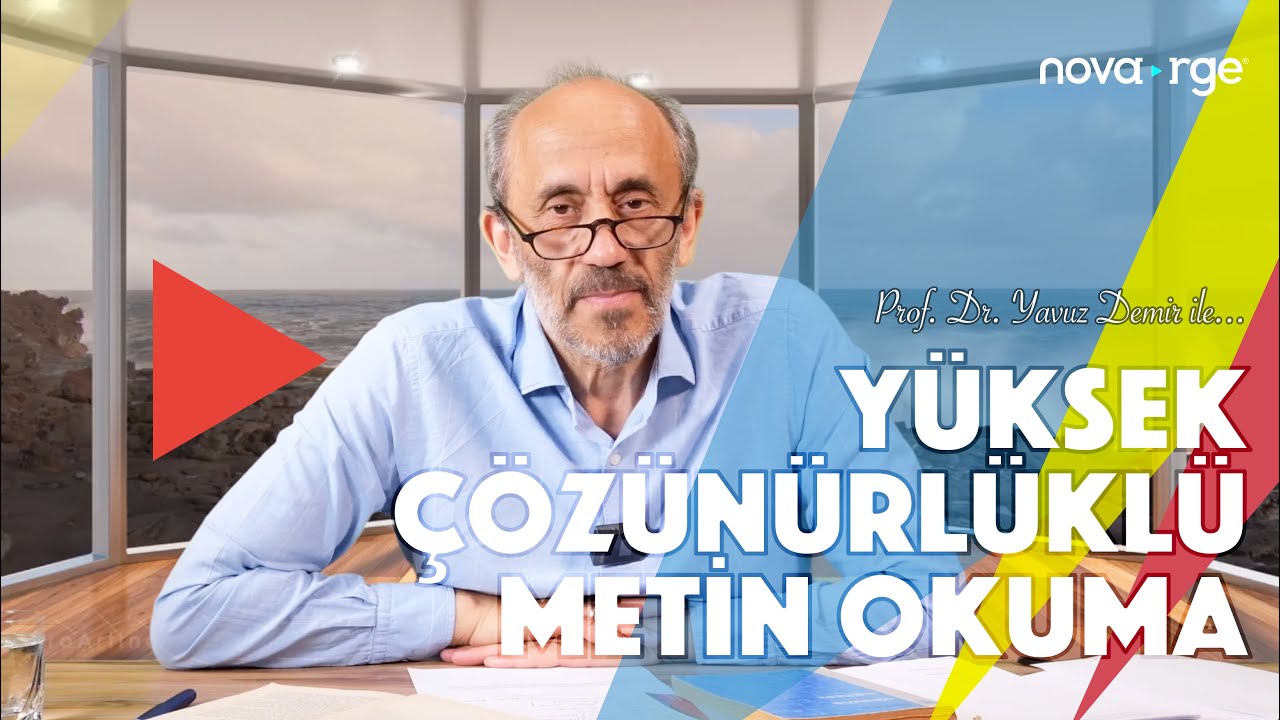Novarge - Prof. Dr. Yavuz DEMİR Y&uuml;ksek &Ccedil;&ouml;z&uuml;n&uuml;rl&uuml;kl&uuml; Metin Okuma Eğitimi