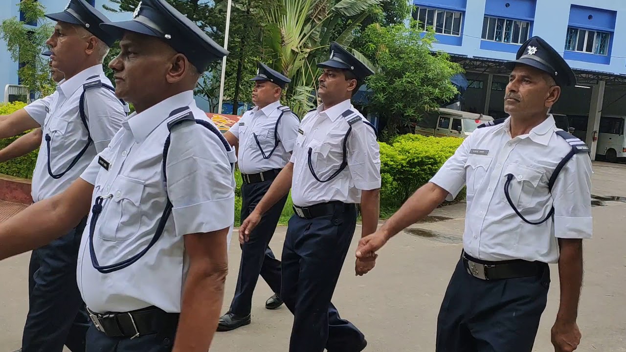 Squad Drill 1st day 44th Batch SO Course at RTC Kolkata