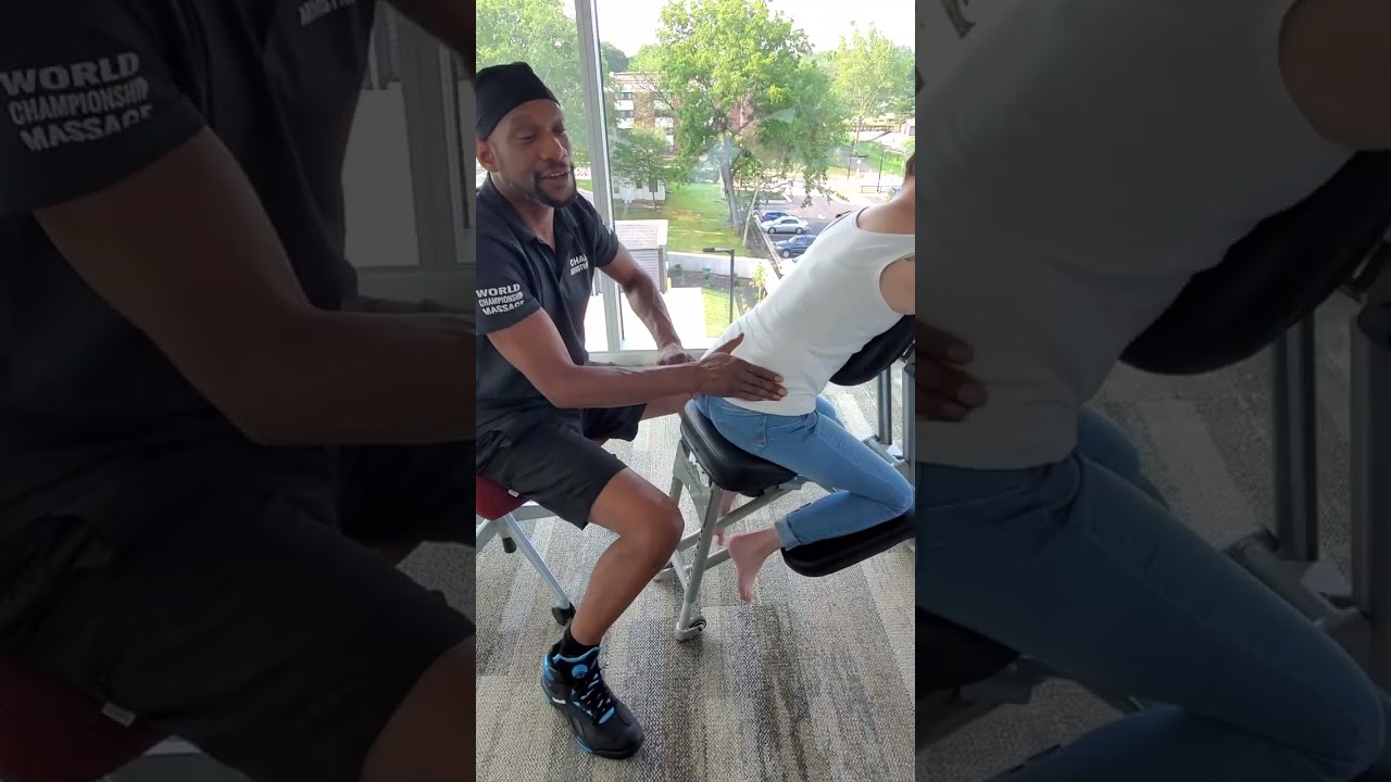 🥷 ASMR Library massage PART 2.  Chaz Armstrong Massage Ninja