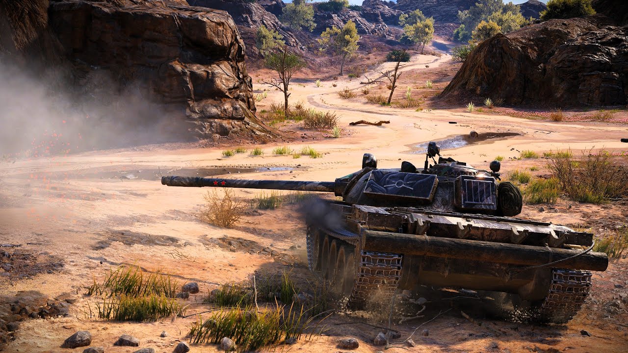 T 55A: Катящийся Гром - World of Tanks
