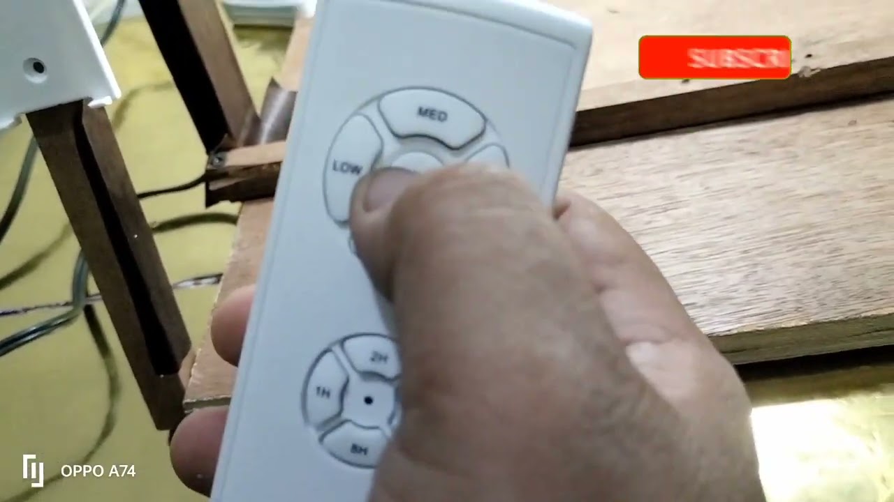 Remote Control sa Ceiling fan Paano  INSTALL? Part 1