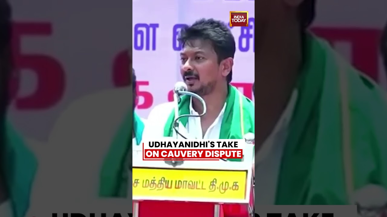 Udhayanidhi Stalin Reacts to Reports of Tamil Farmers Being Stopped Amid Cauvery Row #trisha #dmk