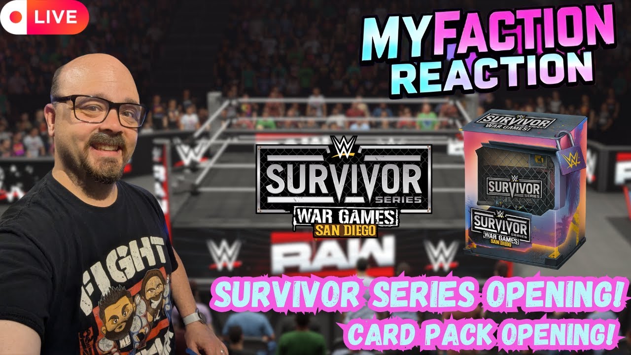 WWE 2K25 &ndash; Survivor Series Pack Opening LIVE! | WarGames Hype! | MyFaction | WWE 2K25