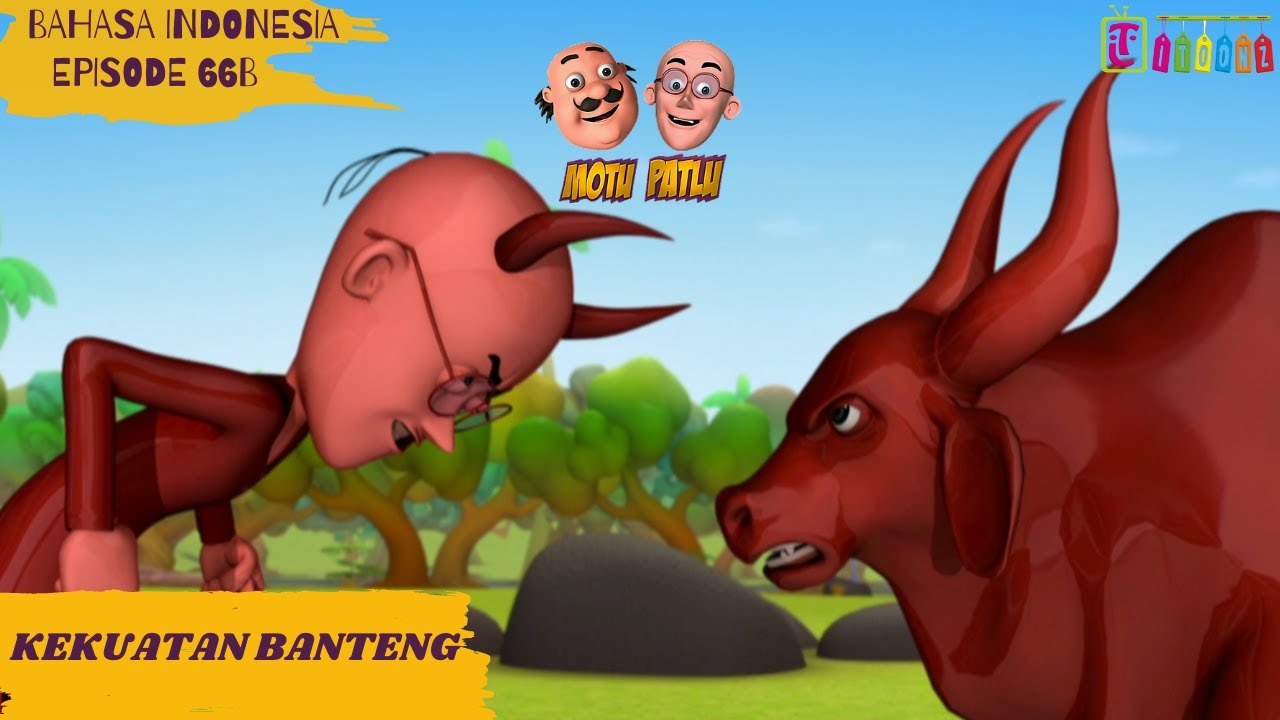 Motu Patlu Series Eps 66B Full Versi - Kekuatan Banteng  | Animasi Anak | Itoonz