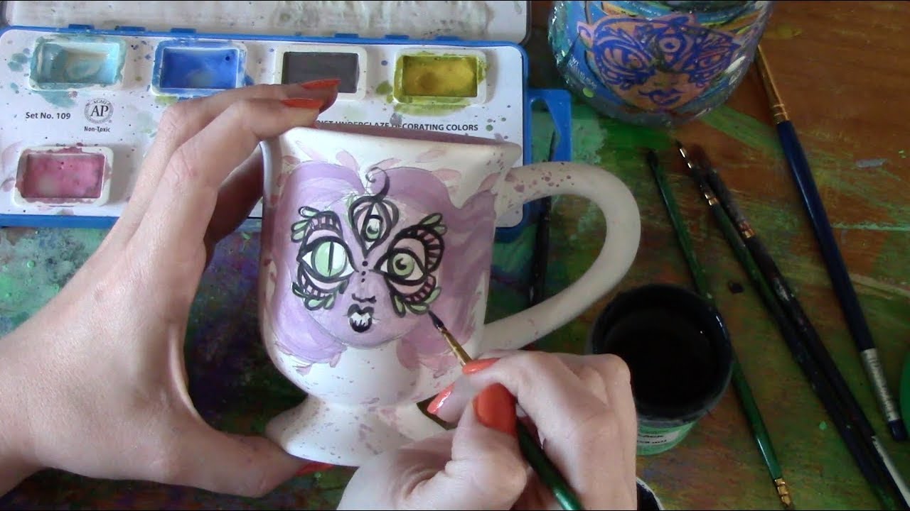 My Ceramic Painting Process