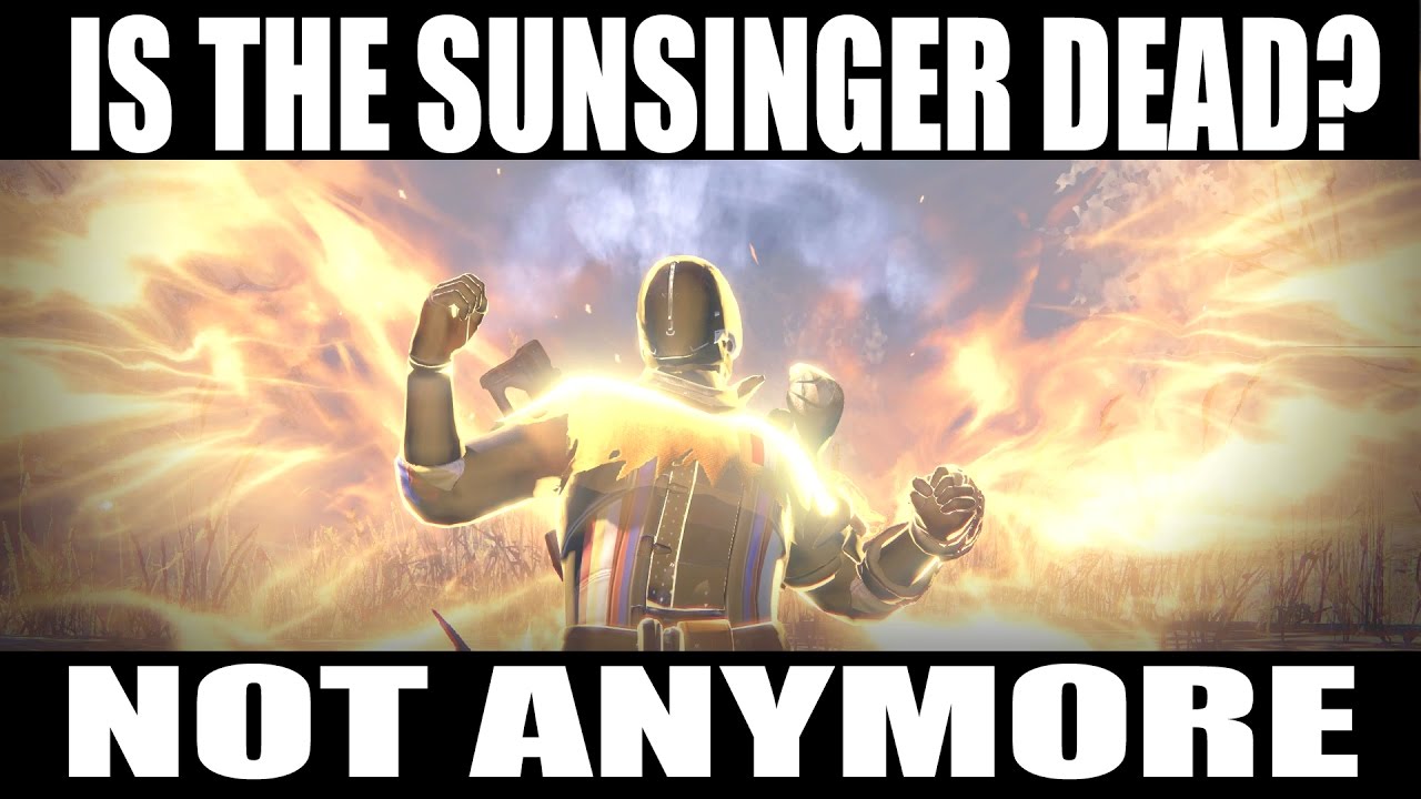 The Sunsinger Is Back! A Build For Rise Of Iron