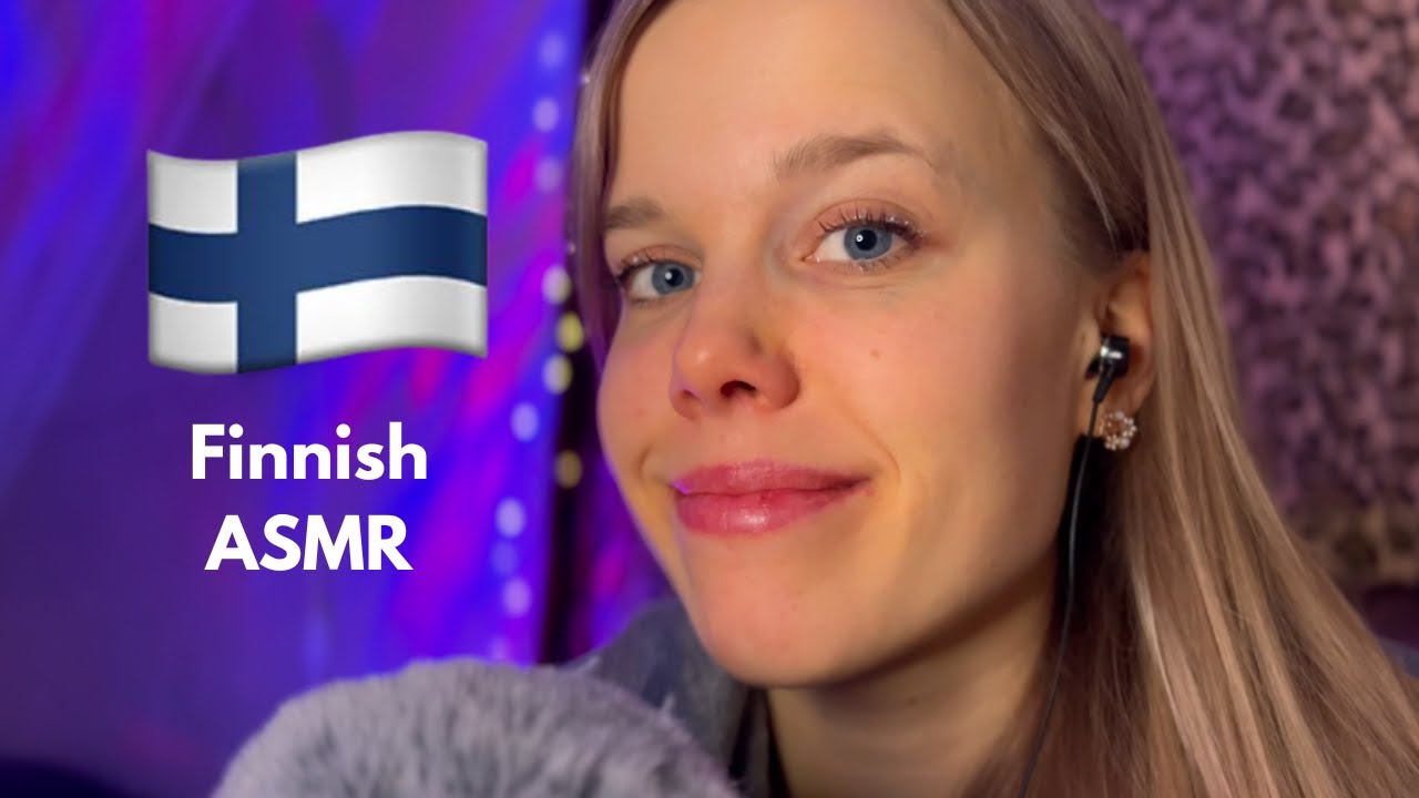 ASMR SUOMI 💜 First Time Trying to Speak Finnish