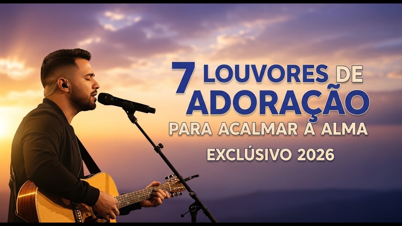 🔥7 Melhores Louvores de 2026 | Tempo de Oração, Penitência e Conversão ✝️ Som do Eterno 🎵