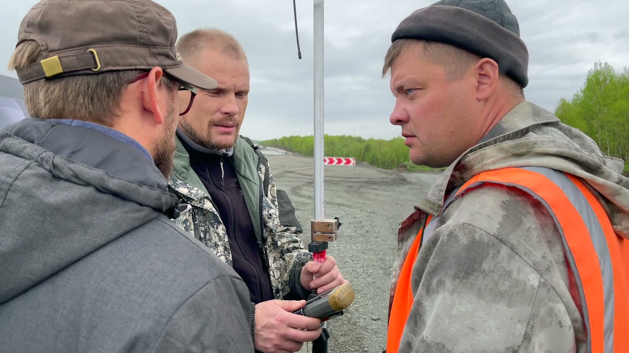 Сканирование дороги на Камчатке по технологии TOPCON SmoothRide™.