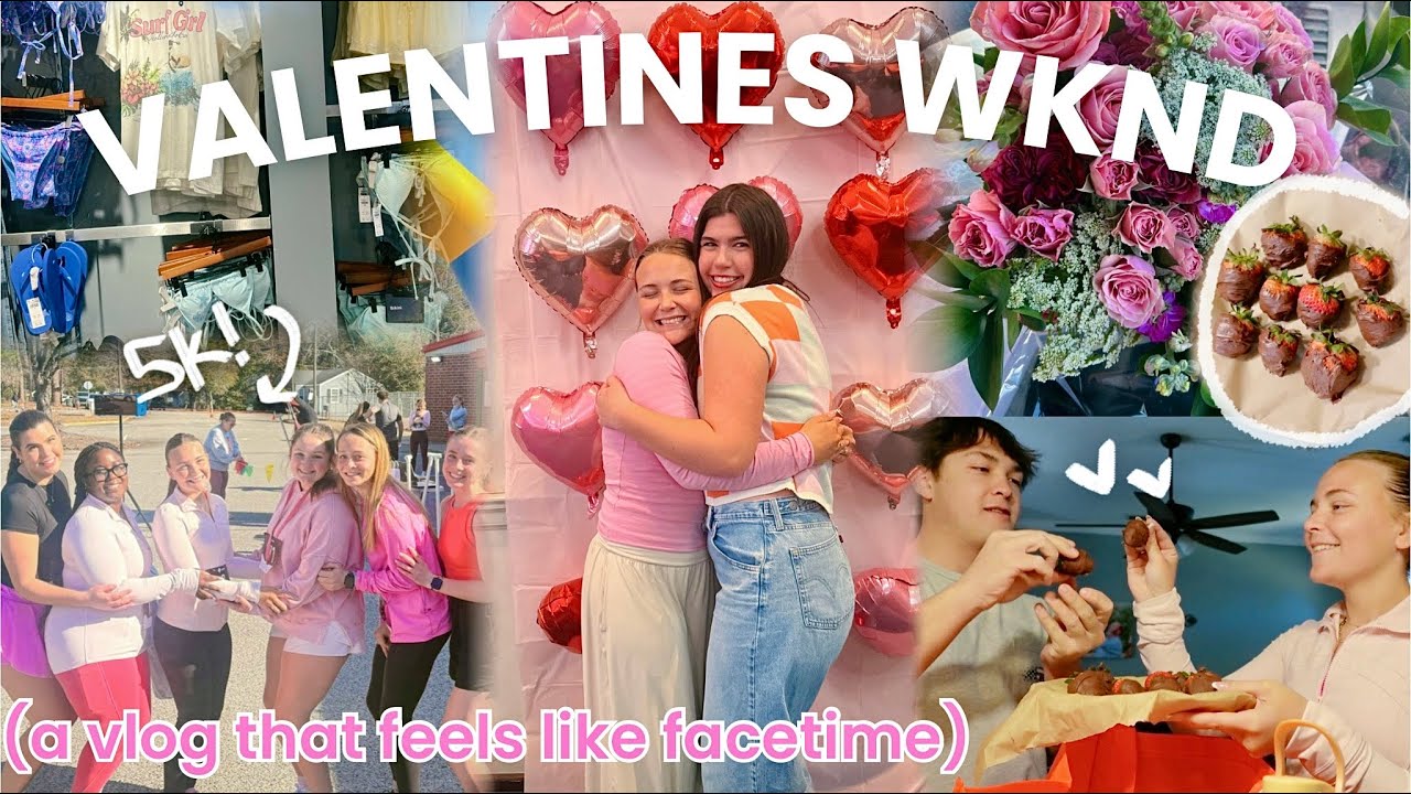 the ultimate VALENTINES weekend vlog *date night, friends, shopping & more*