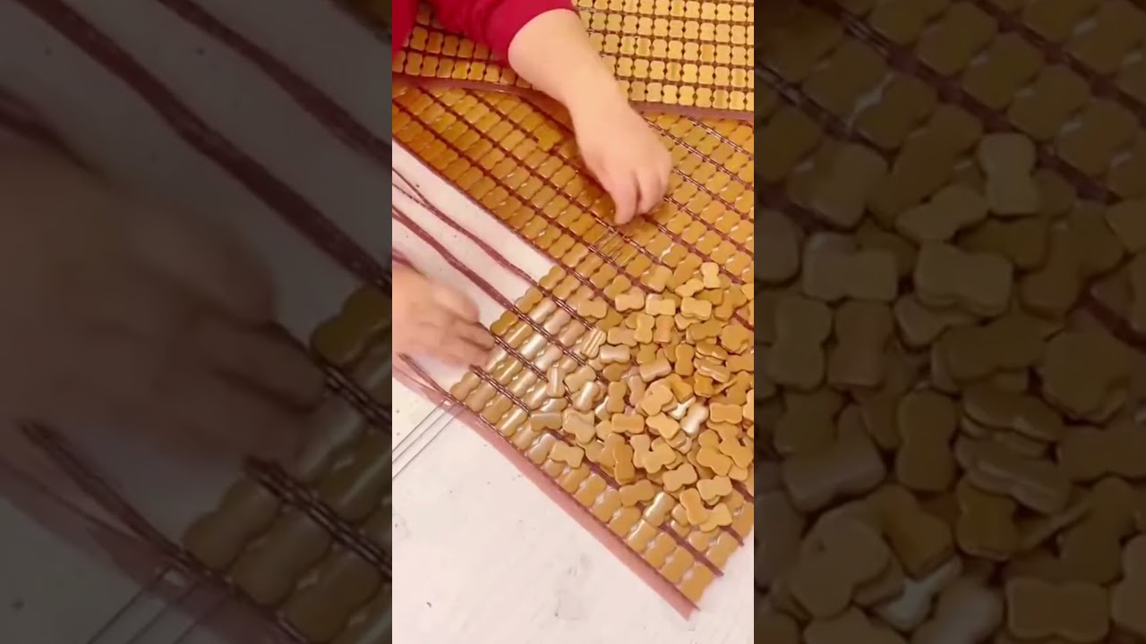 Bamboo mat weaving 