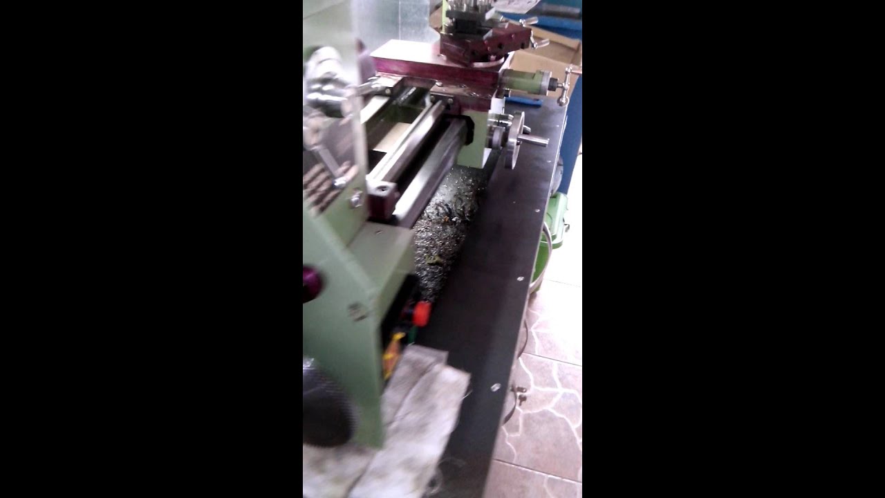 MODIFICAÇÃO NO TORNO BV20L1 - INVERSOR DE SENTIDO DE ROTAÇÃO DO FUSO