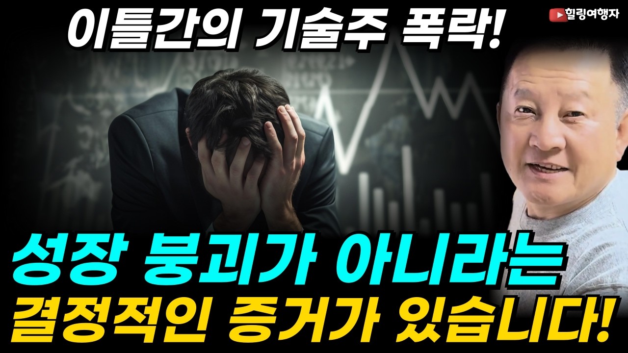 이틀간의 기술주 폭락! 성장 붕괴가 아닌 결정적인 증거가 있습니다! 장기적으로 이렇게 봐야 합니다! 주식 시장이 가장 싫어하는 구간? 바로 이 구간입니다!