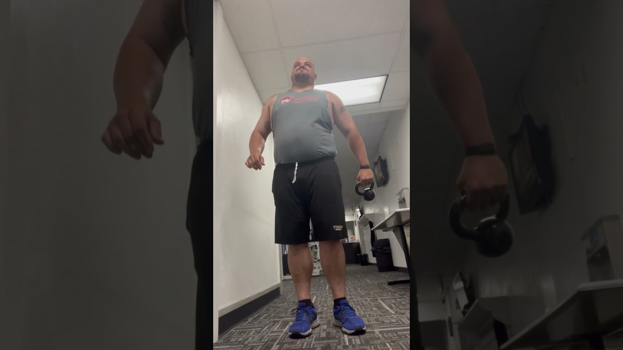 Kettlebell circuit! #gym #motivation #kettlebellworkout @BigBrother