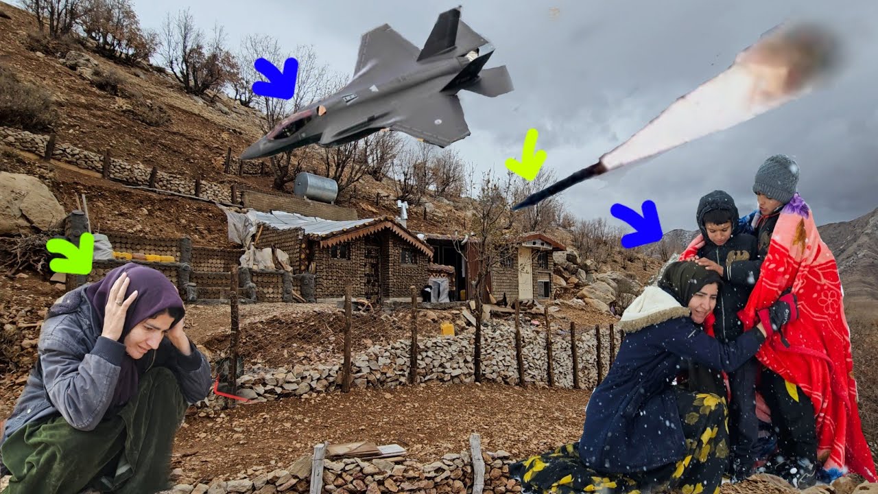 Hope and Resilience in Mountain Shelter | Nomadic Mother Amid War