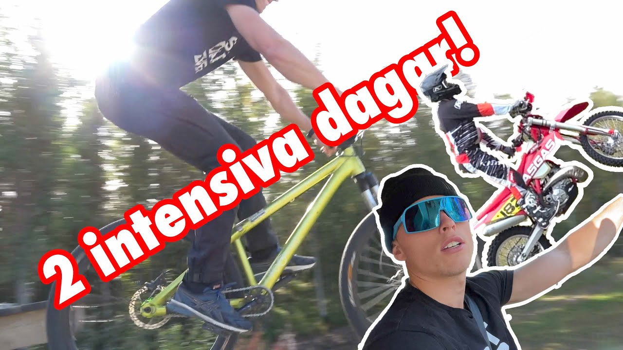 2 dagars VLOGG | PUMPTRACK VOLTER OCH SURLERA! | endurotävling | Norrcupen |