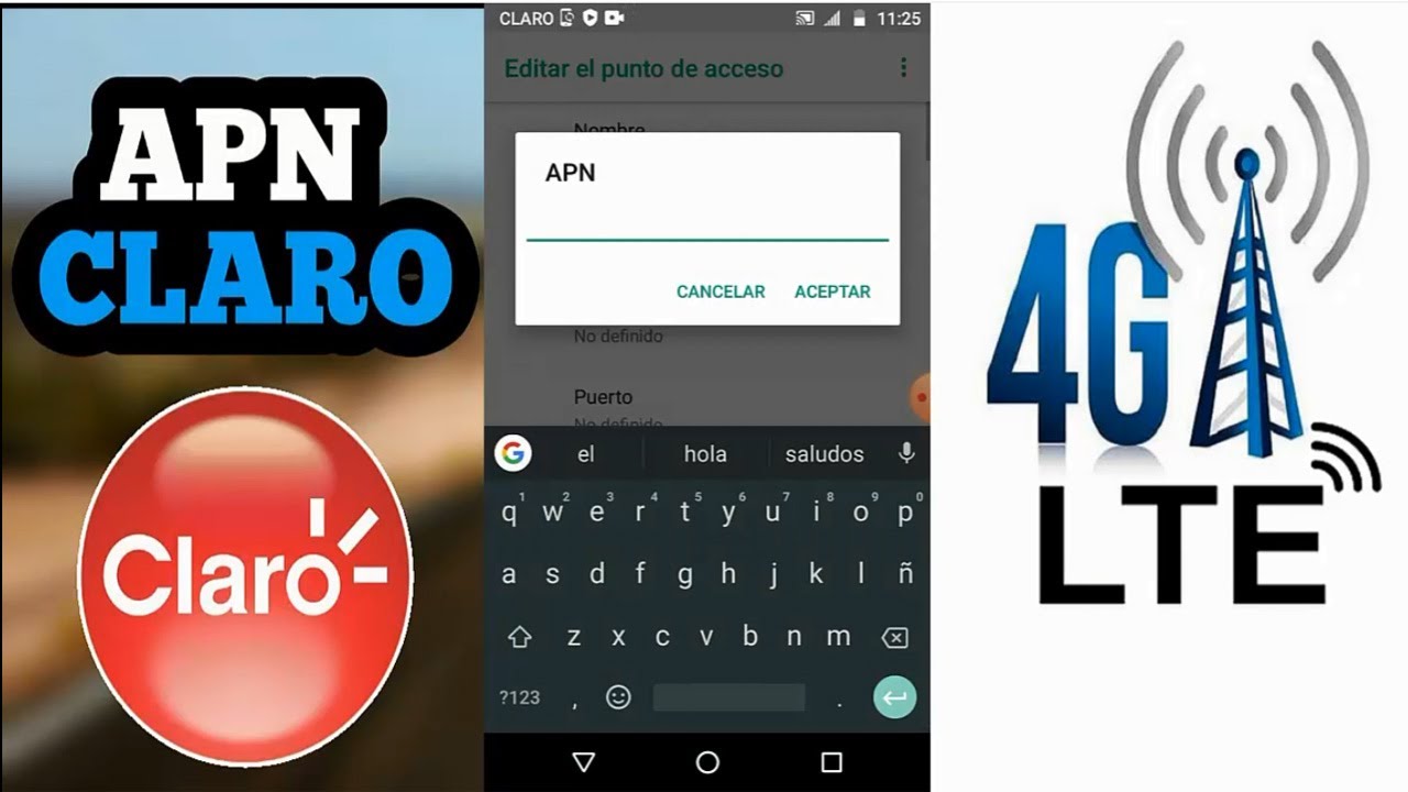COMO CONFIGURAR EL APN, CONFIGURAR LA DATA EN TU MOVIL ANDROID DE CLARO RD NUEVO APN 4G LTE 2021