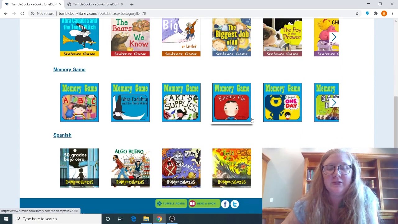 How to Access Tumblebooks for Kids