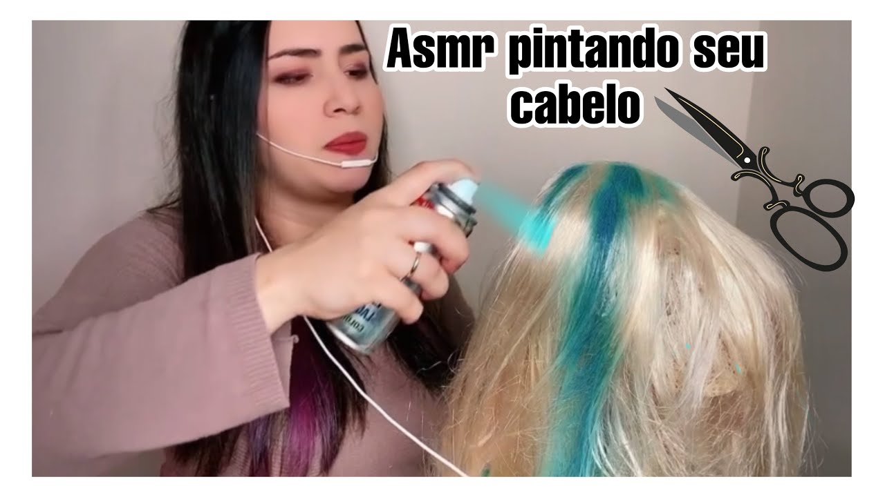 Asmr - corte com água e pintura
