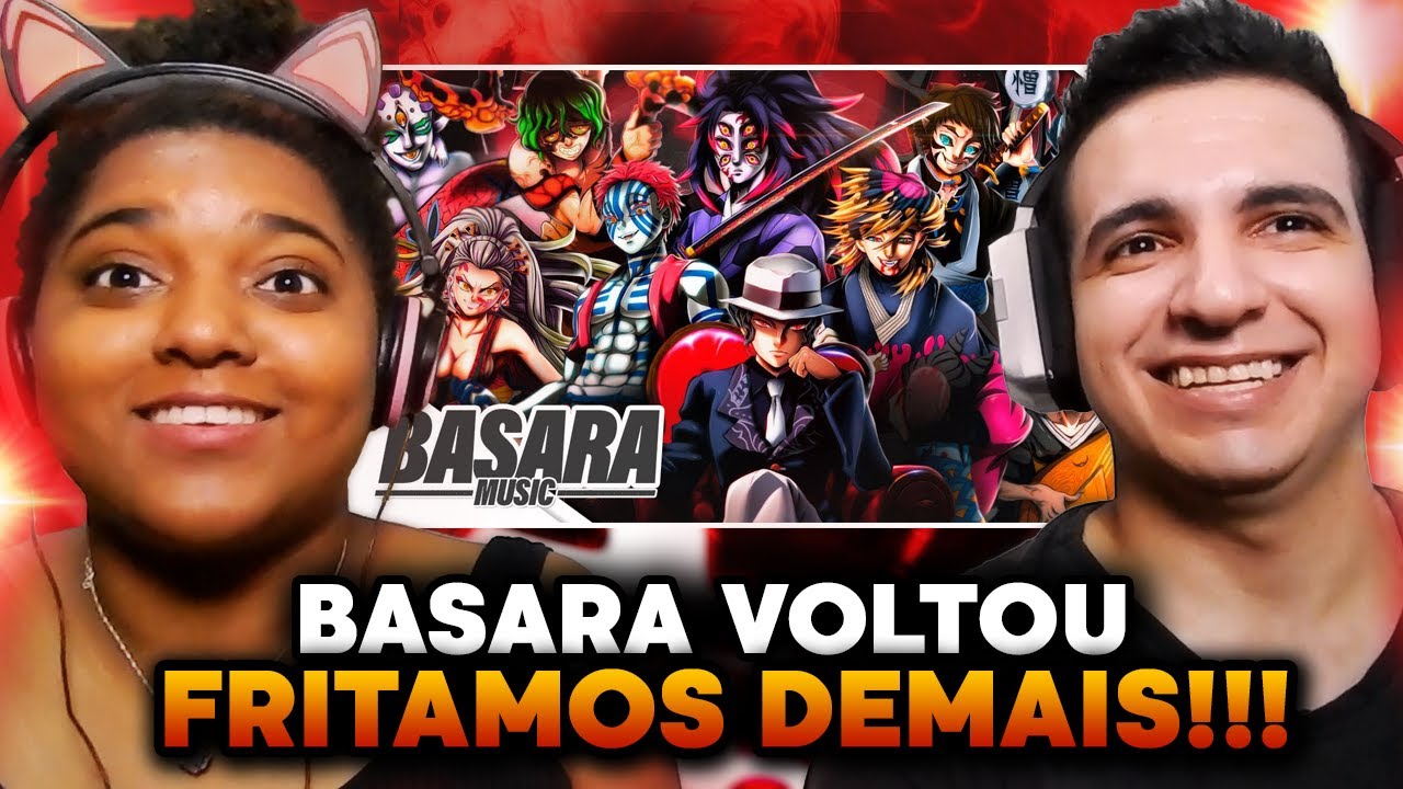 [REACT] Luar de Sangue | Luas Superiores (Demon Slayer) | Basara 🔥