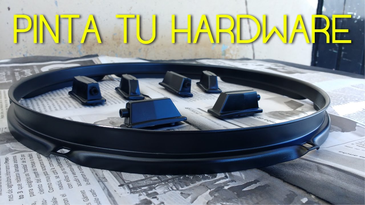 Pinta los aros de tu batería