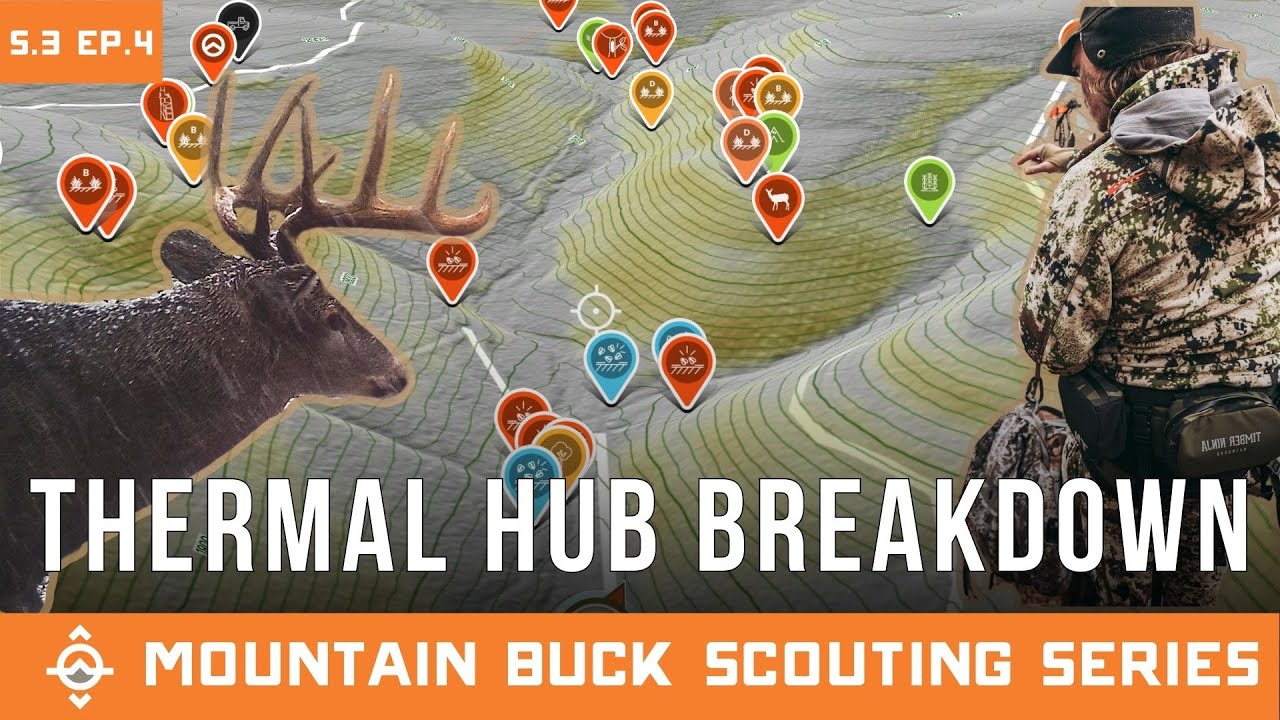 Scouting a Thermal Hub for Deer Hunting Mature Bucks | Mountain Buck Scouting Series | S.3 Ep.4