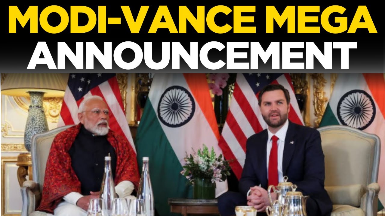 Modi-Vance Meet LIVE | U.S Vice President JD Vance Meets PM Narendra Modi At 7LKM I New Delhi |India