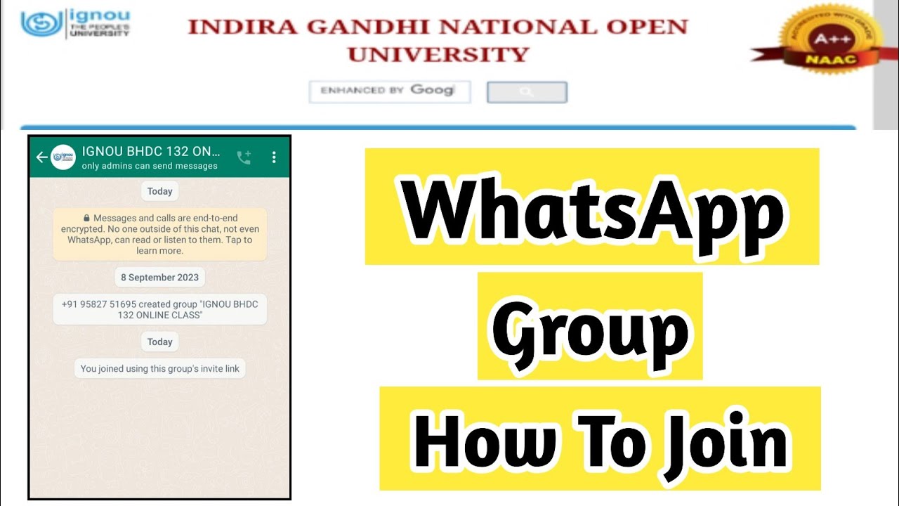 Ignou WhatsApp Group Kaise Join Kare | Mister Ignou #ignou #discrepancies #exam #tee