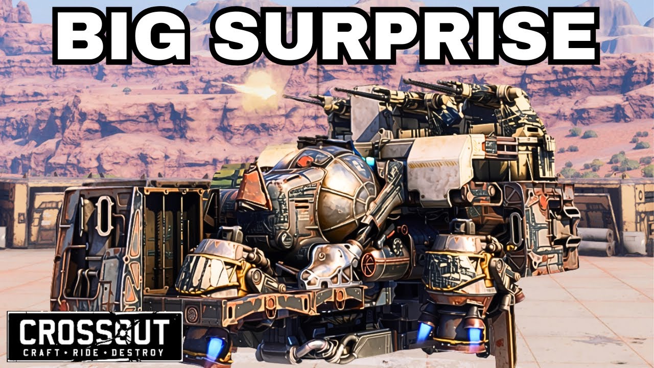 Этот гениальный билд в Crossout пугающе хорош