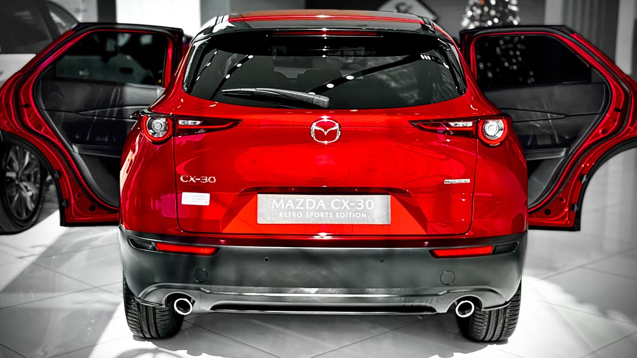 2026 Mazda CX-30 Brutal SUV, Soul Red Crystal, Interior and Exterior