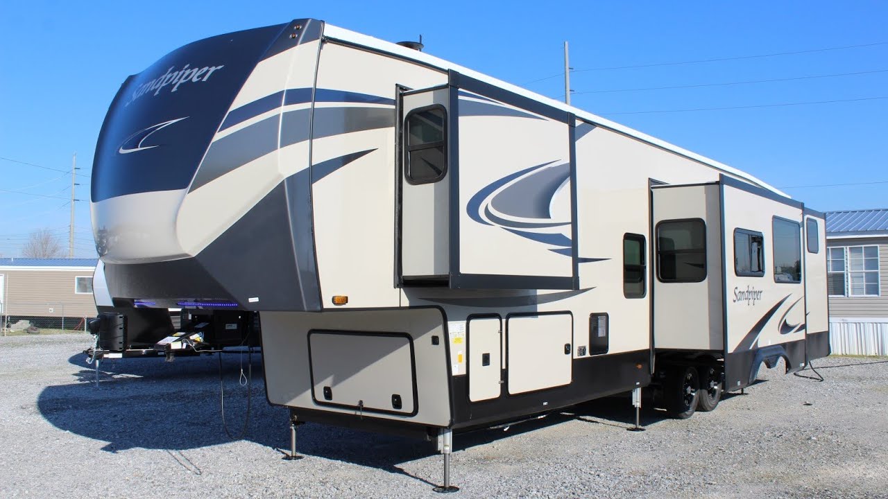 2021 Two Bedroom Fifth Wheel Review  Forest River Sandpiper 384QBOK