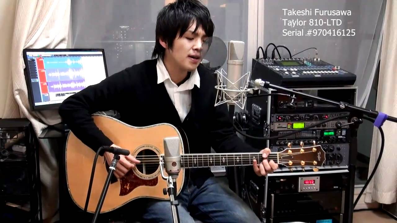 古澤剛 Taylor 810LTD WE'RE ALL ALONE
