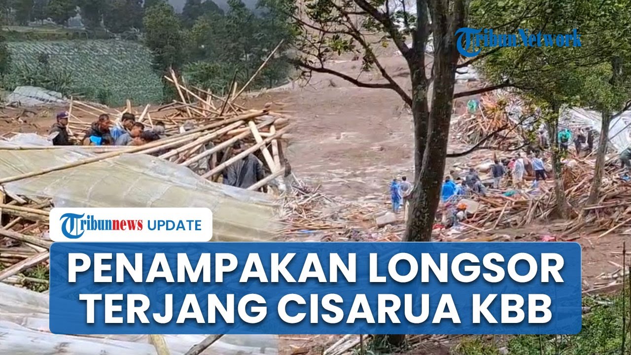Penampakan Kampung Rata dengan Tanah Longsor di Cisarua KBB hingga Status Darurat Bencana Diaktifkan