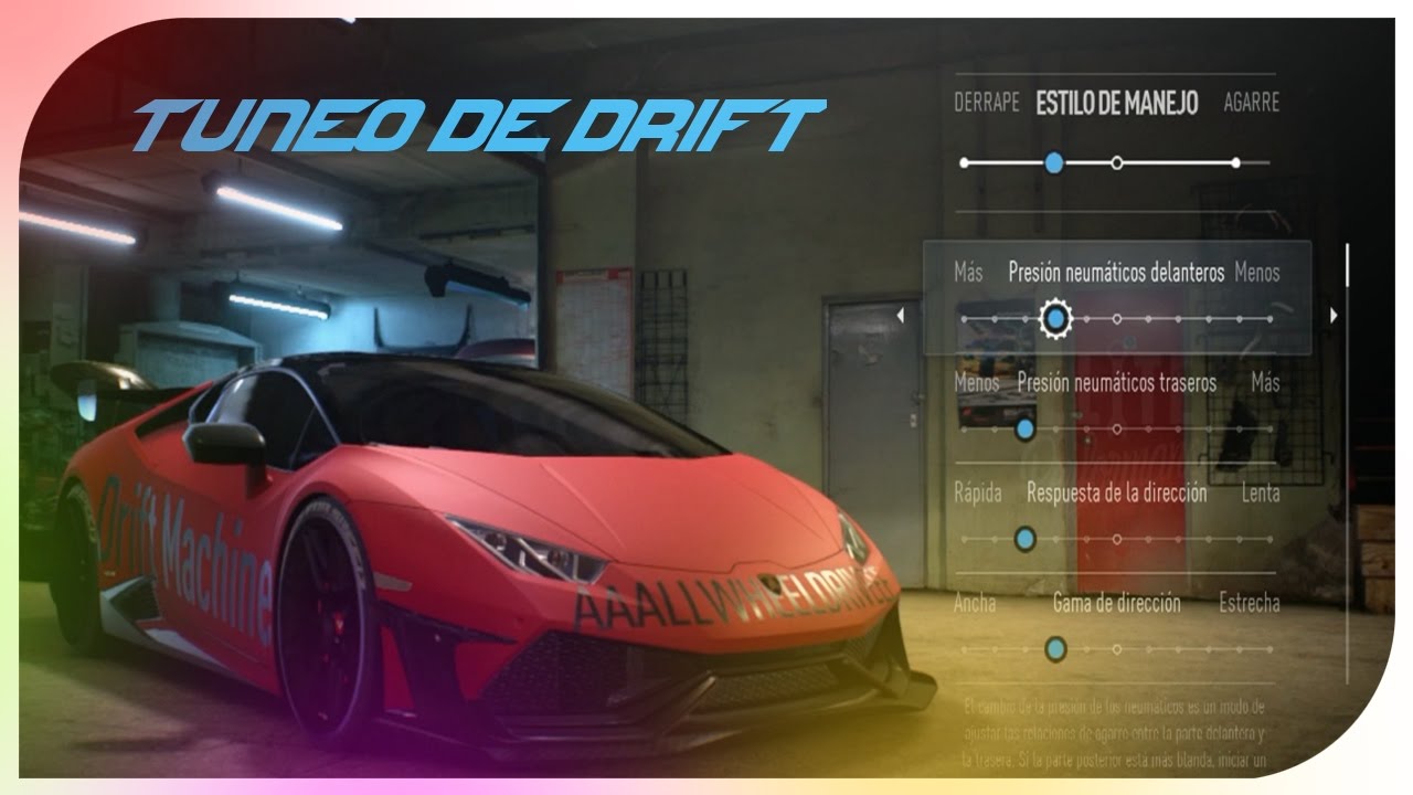 SETUP DE DRIFT PARA TODOS LOS COCHES EN NEED FOR SPEED 2015