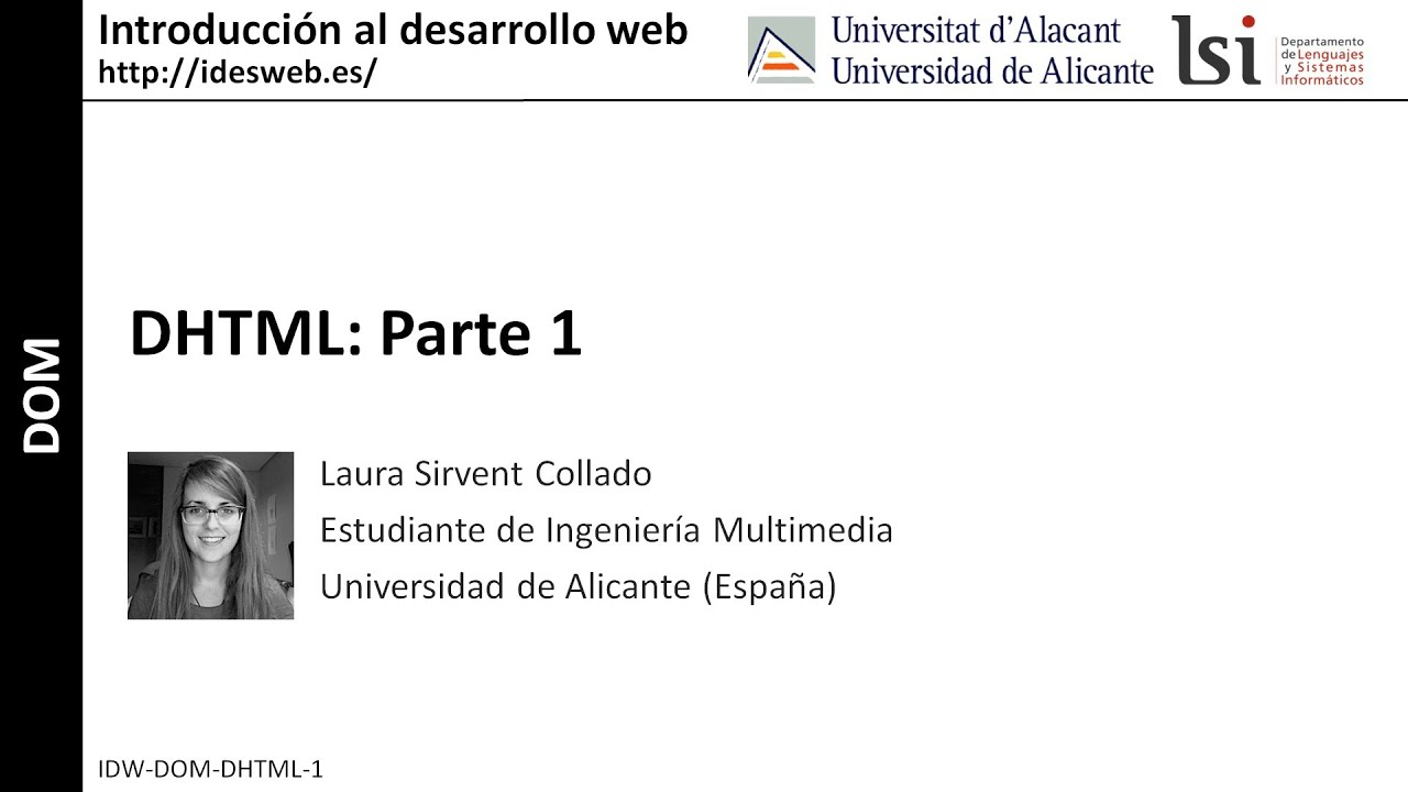 DHTML (parte 1)