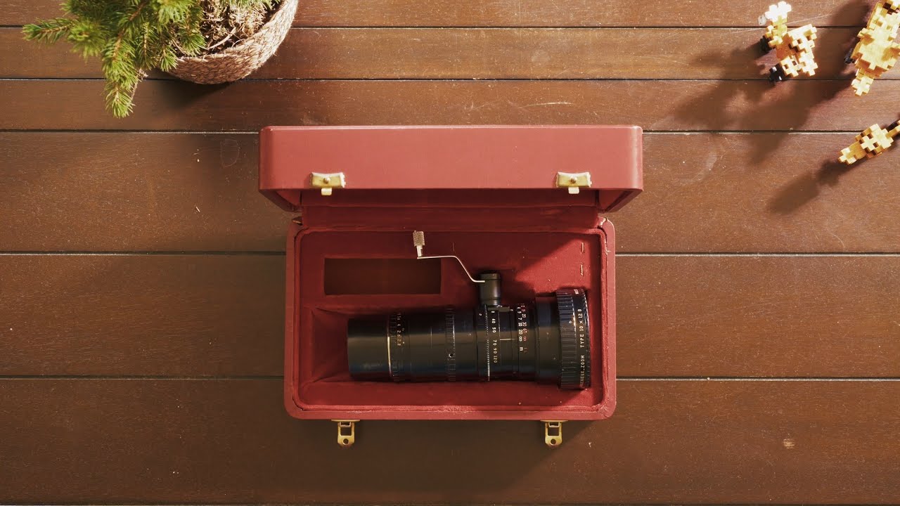 What a lens! It definitely speaks French - Angenieux 12-120mm f2.2