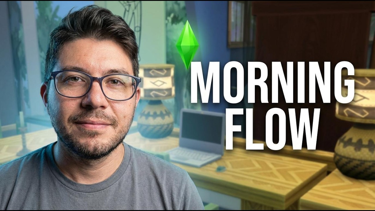 Work With Me Live in The Sims 4 (pomodoro 20/15)